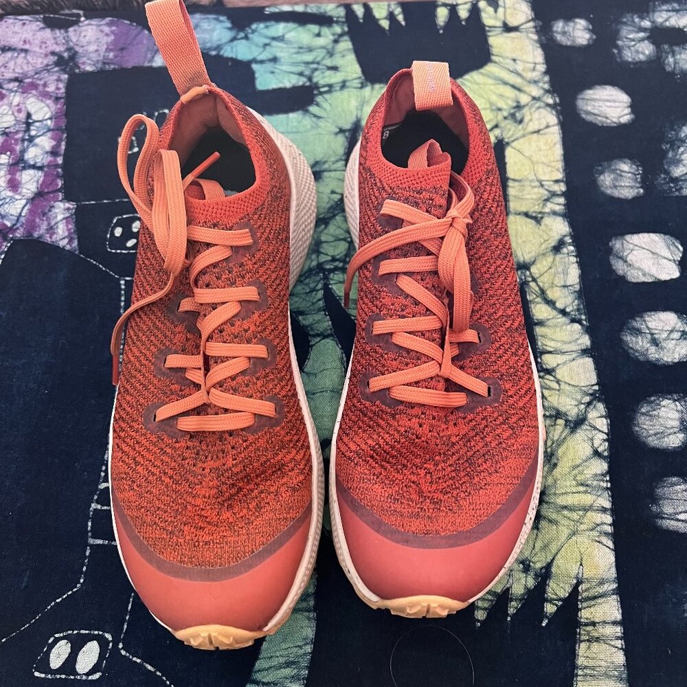 REI Co-op Swiftland Trail Runners in Burnt Orange